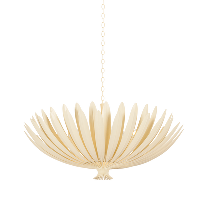Hudson Valley Whitfield 12-Light Chandelier Cream Plaster