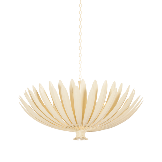 Hudson Valley Whitfield 12-Light Chandelier Cream Plaster