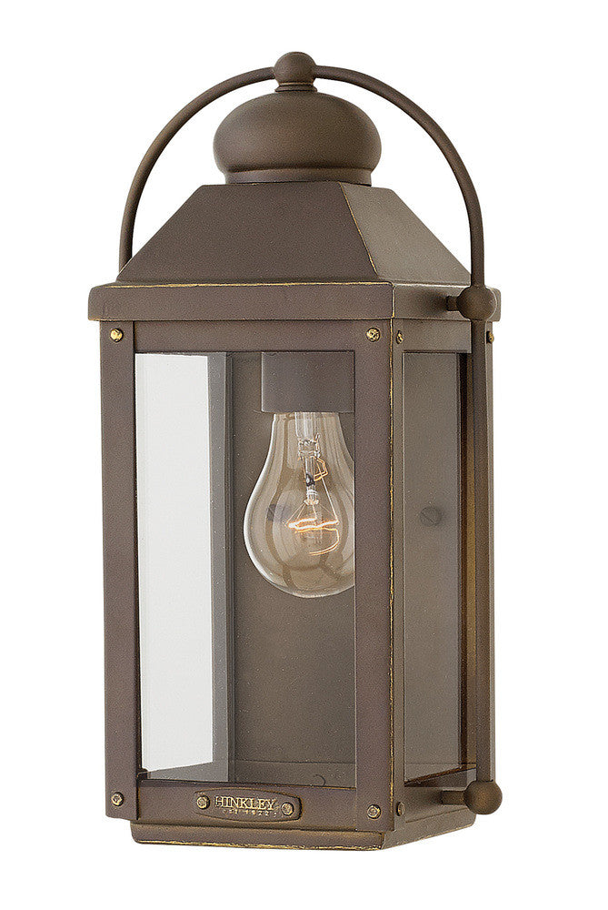Hinkley Anchorage Outdoor Wall Mount Lantern Oil-Rubbed Bronze