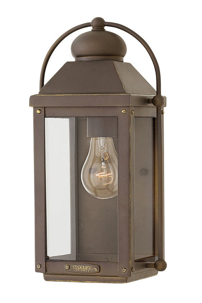 Hinkley Anchorage Outdoor Wall Mount Lantern Oil-Rubbed Bronze