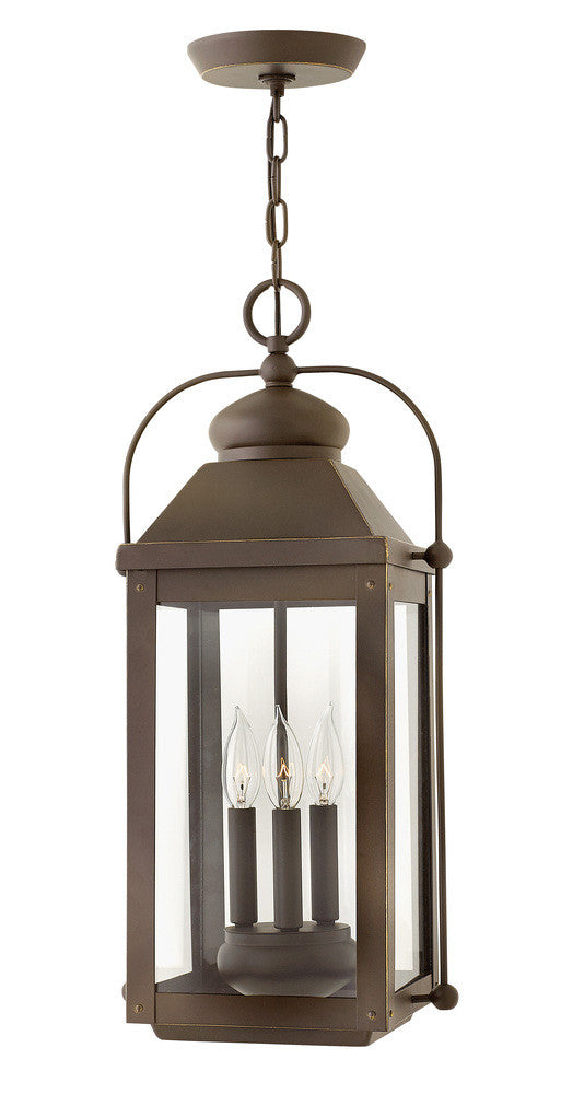 Hinkley Anchorage Outdoor Hanging Lantern Oil-Rubbed Bronze