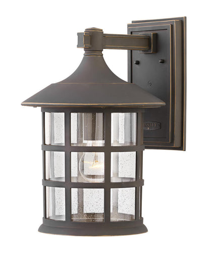 Hinkley Freeport Outdoor Wall Mount Lantern Oil-Rubbed Bronze
