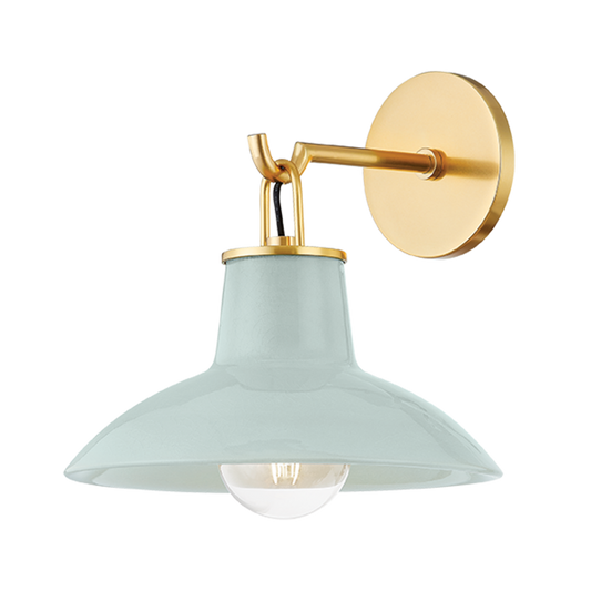 Hudson Valley Pottersville Wall Sconce Aged Brass