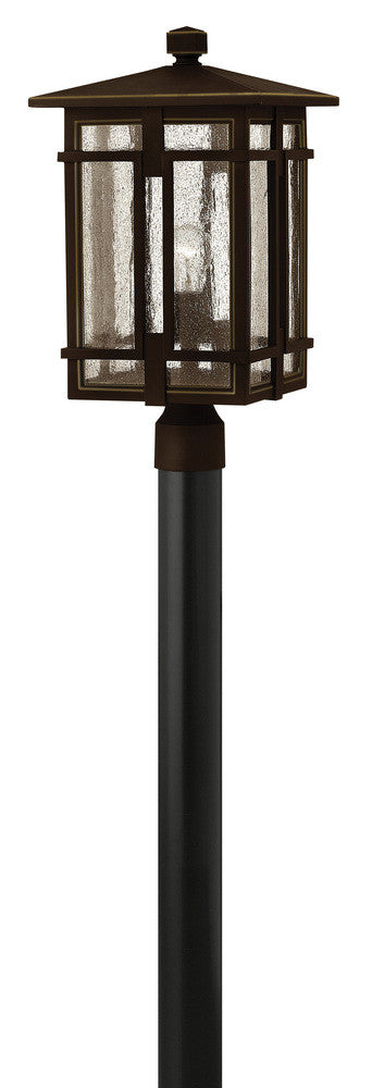 Hinkley Tucker Outdoor Post Mount Lantern Oil-Rubbed Bronze