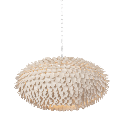 Hudson Valley Alsen 6-Light Pendant White Plaster