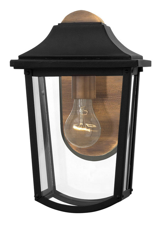Hinkley Burton Outdoor Wall Lantern Black