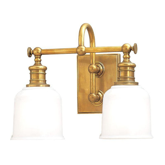 Hudson Valley Keswick Bath Vanity Light Antique Brass