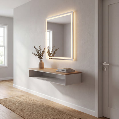 Savoy House Oneida 30" x 36" LED Rectangle Frontlit Mirror - Default Title