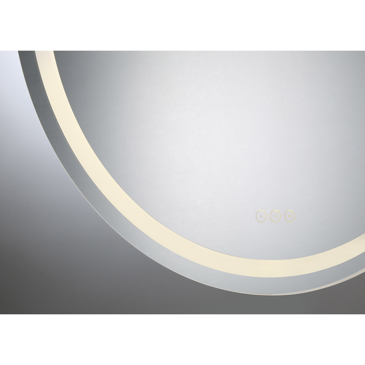 Oneida LED Round Frontlit Mirror
