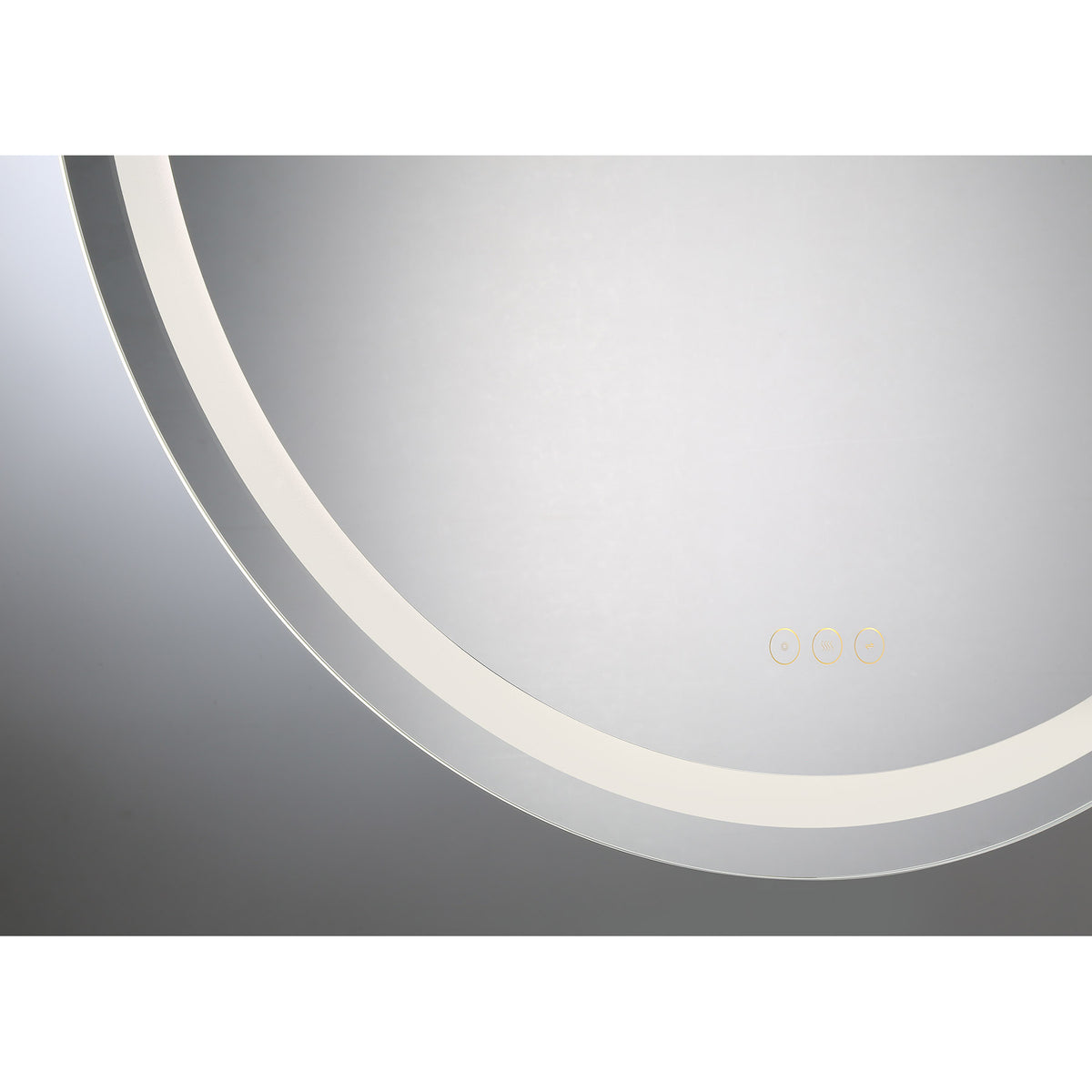 Oneida LED Round Frontlit Mirror