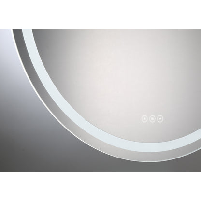 Oneida LED Round Frontlit Mirror