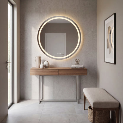 Savoy House Oneida LED Round Frontlit Mirror - Default Title