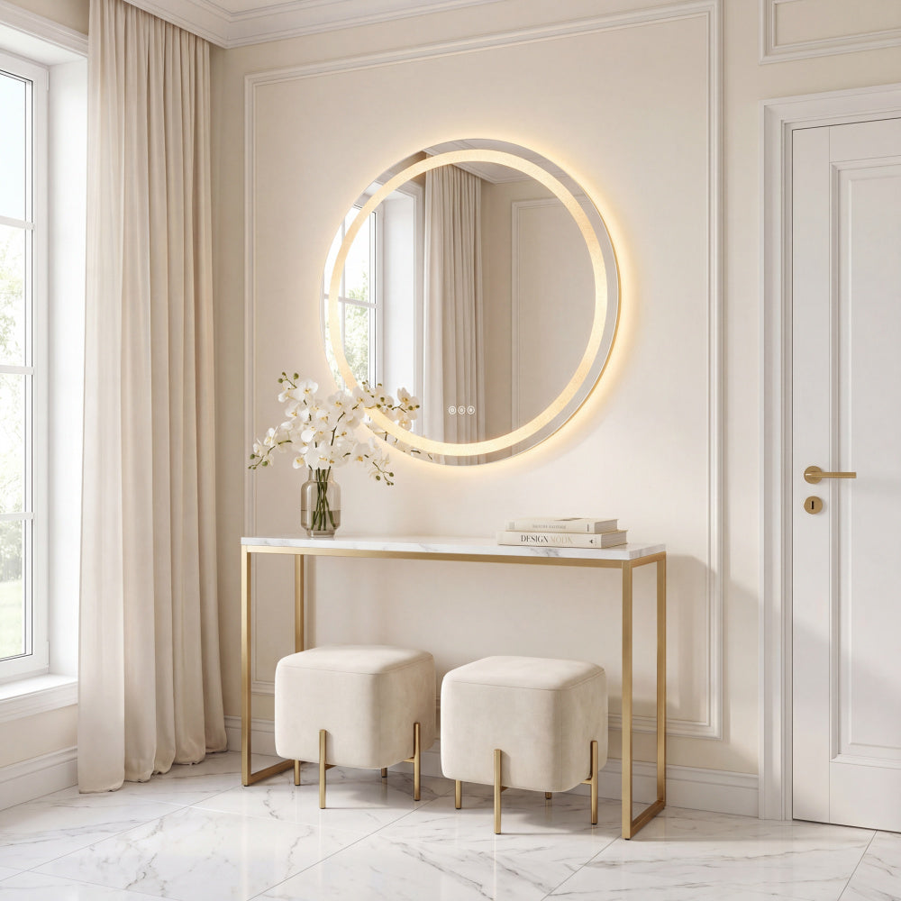 Savoy House Cordova LED Round Frontlit Mirror - Default Title