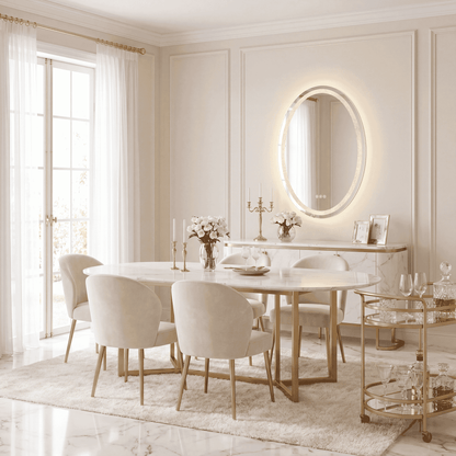 Savoy House Cordova 24" x 36" LED Oval Frontlit Mirror