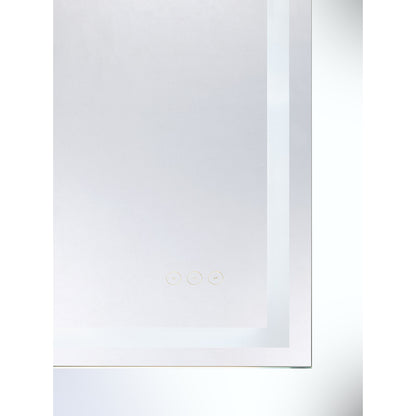 Savoy House Beckett 24" x 32" LED Rectangle Frontlit and Backlit Mirror - alternate view