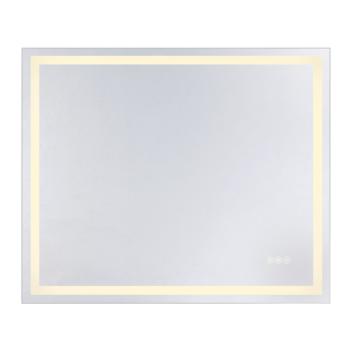 Beckett 30" x 36" LED Rectangle Frontlit and Backlit Mirror