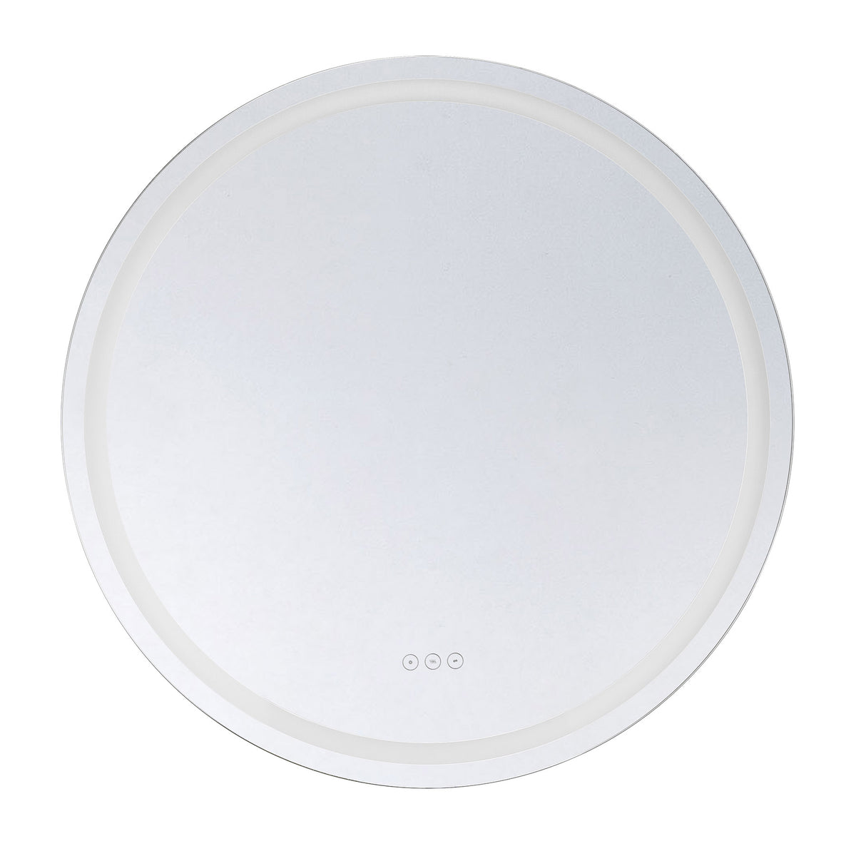 Beckett LED Round Frontlit and Backlit Mirror
