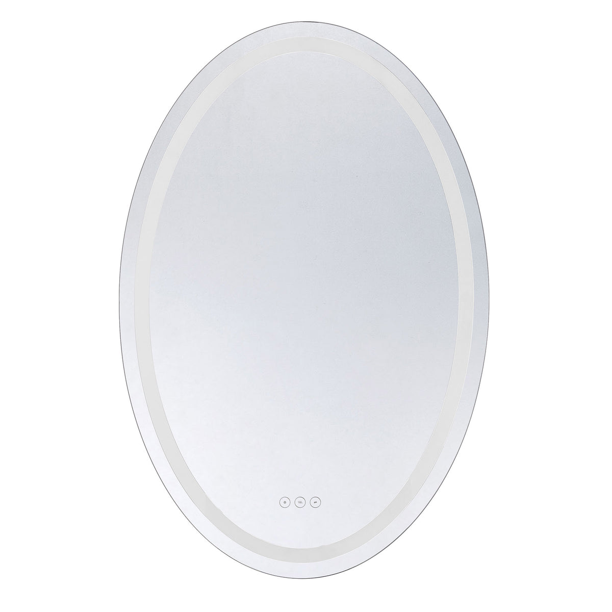 Beckett 24" x 36" LED Oval Frontlit and Backlit Mirror