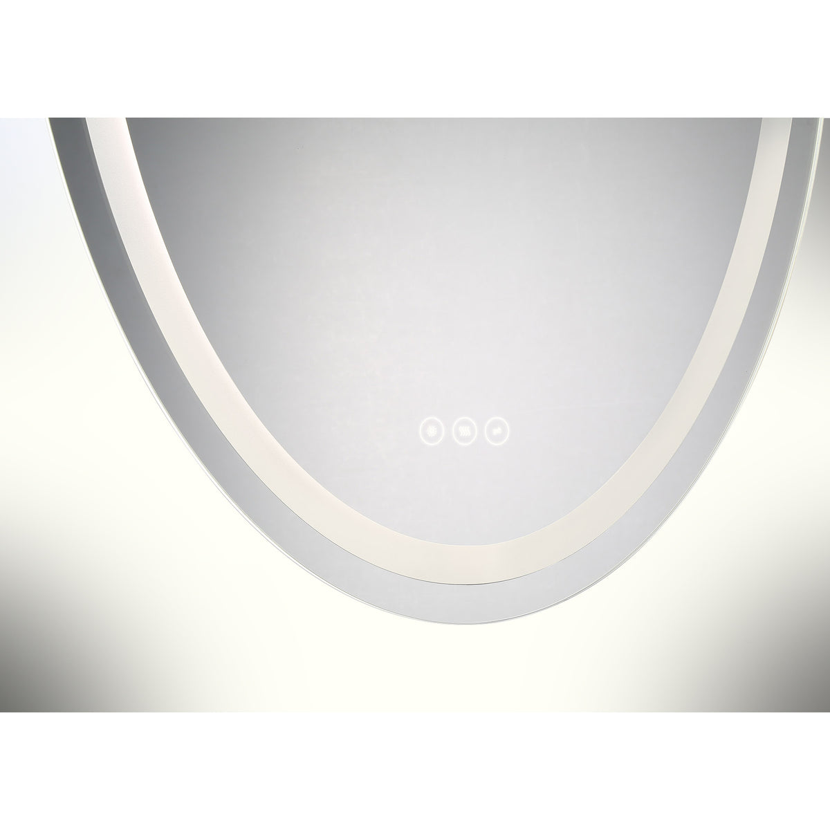Beckett 24" x 36" LED Oval Frontlit and Backlit Mirror