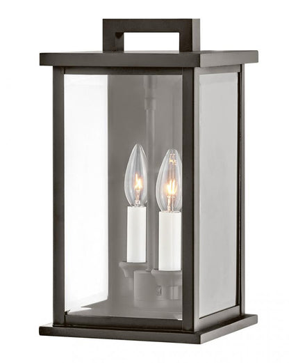 Hinkley Weymouth Outdoor Wall Lantern Aluminum, Bronze, Oil-Rubbed Bronze