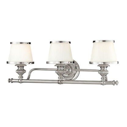 Hudson Valley Milton Bath Vanity Light Polished Nickel