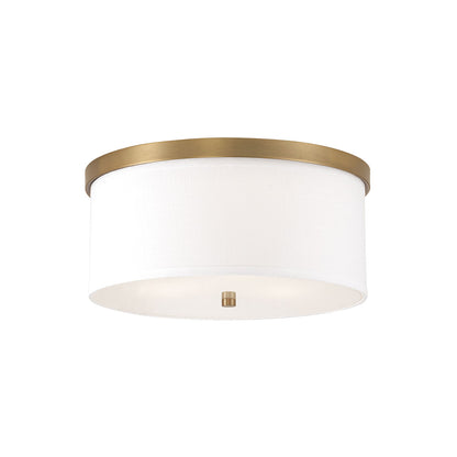Capital Midtown Flush Mount Aged Brass