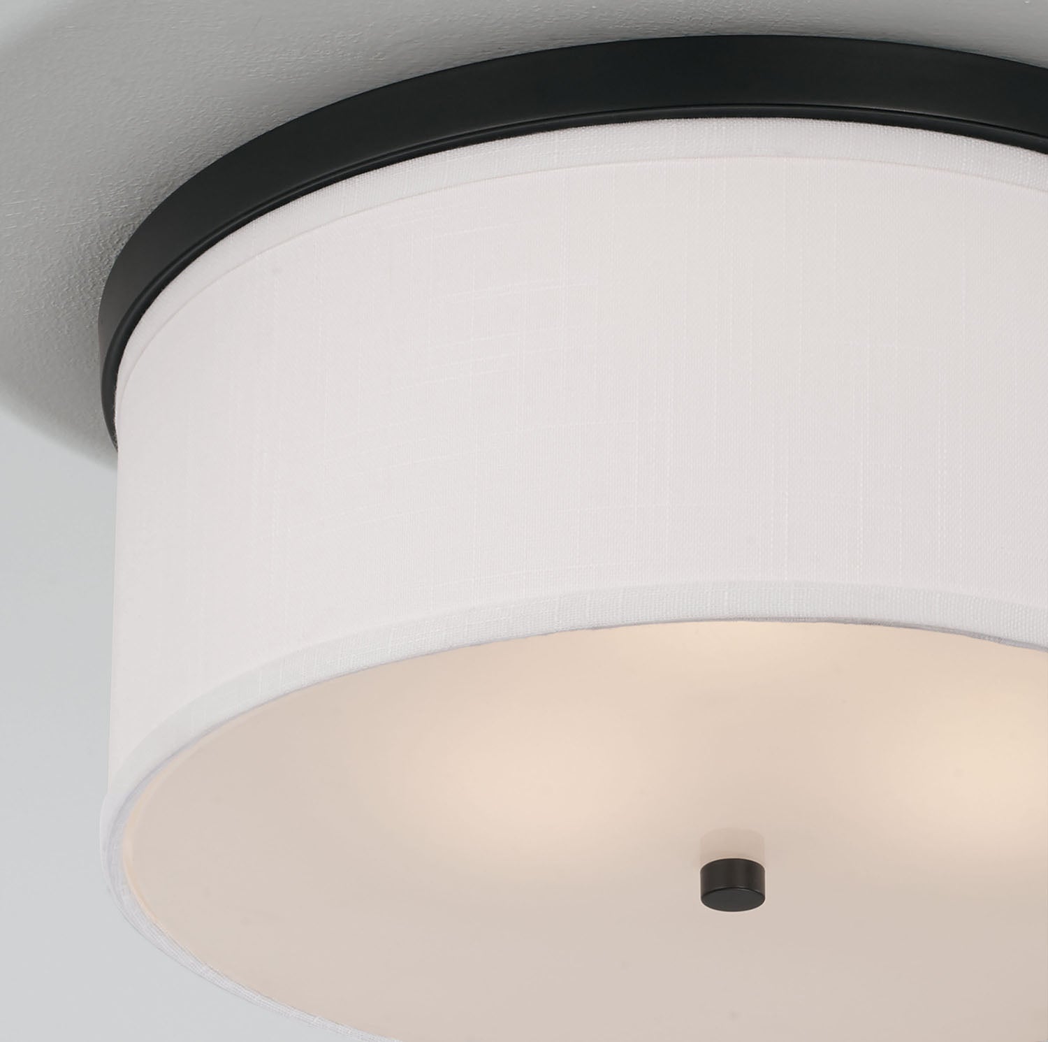 Capital Midtown Flush Mount, Aged Brass, 15.75"W