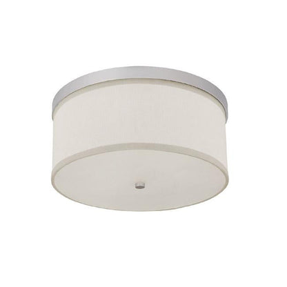 Midtown 3-Light Flush Mount - Matte Nickel