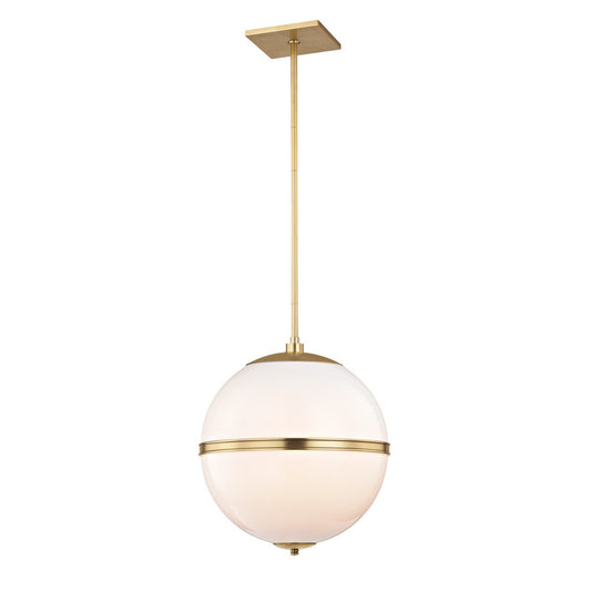 Truax 4 Light Aged Brass Mini Chandelier