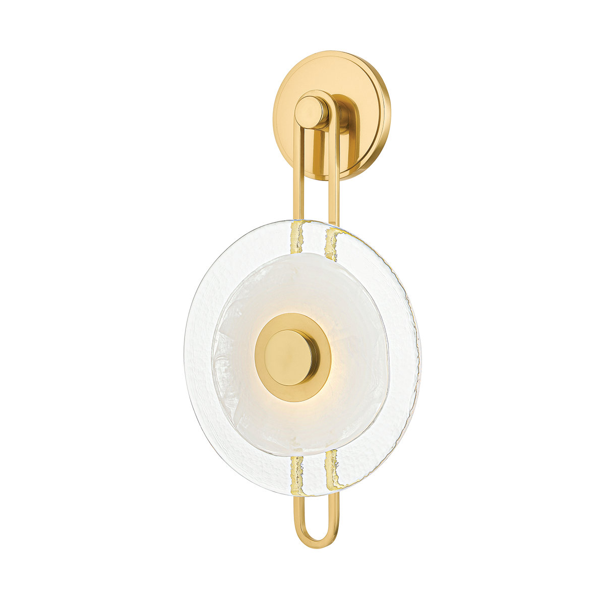 Hudson Valley Keuka Park Wall Sconce Aged Brass