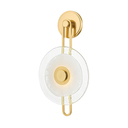 Hudson Valley Keuka Park Wall Sconce Aged Brass