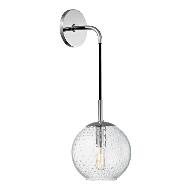 Hudson Valley Rousseau Wall Sconce Polished Chrome