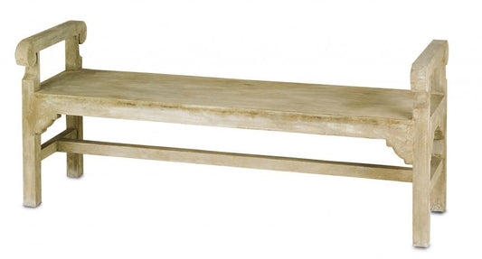 Chippendale Bench Currey and Company 2022