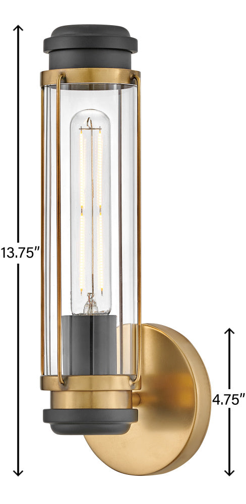 Masthead Single Light Bath Wall Sconce