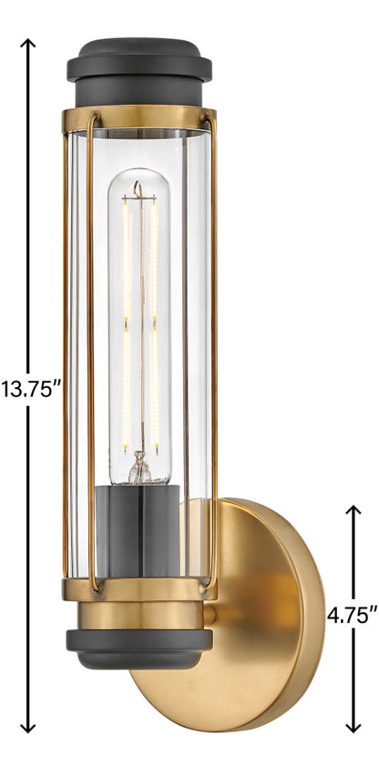 Masthead Single Light Bath Wall Sconce