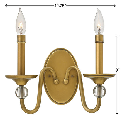 Eleanor 2-Light Sconce