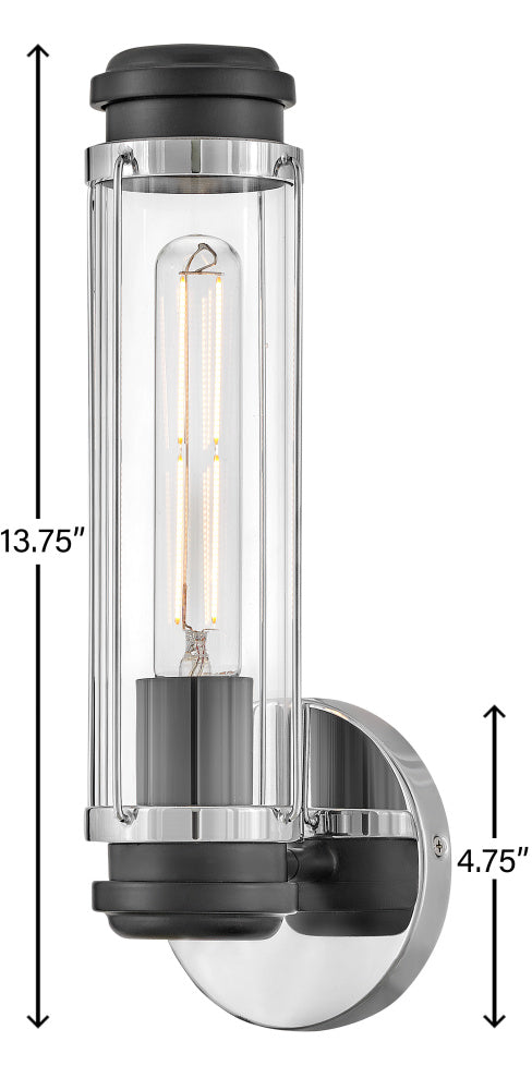 Masthead Single Light Bath Wall Sconce