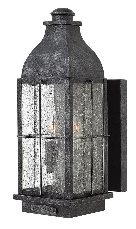 Hinkley Bingham Outdoor Wall Lantern Graystone