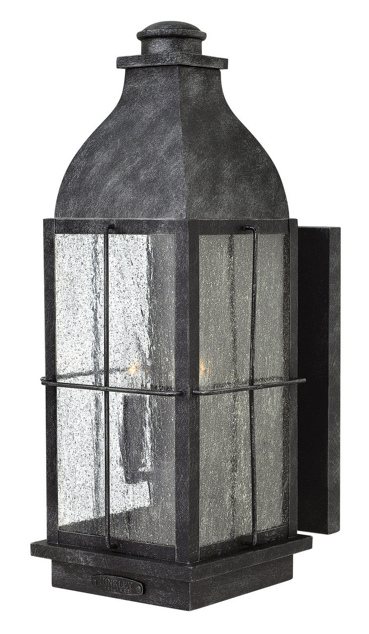 Hinkley Bingham Outdoor Wall Lantern Graystone