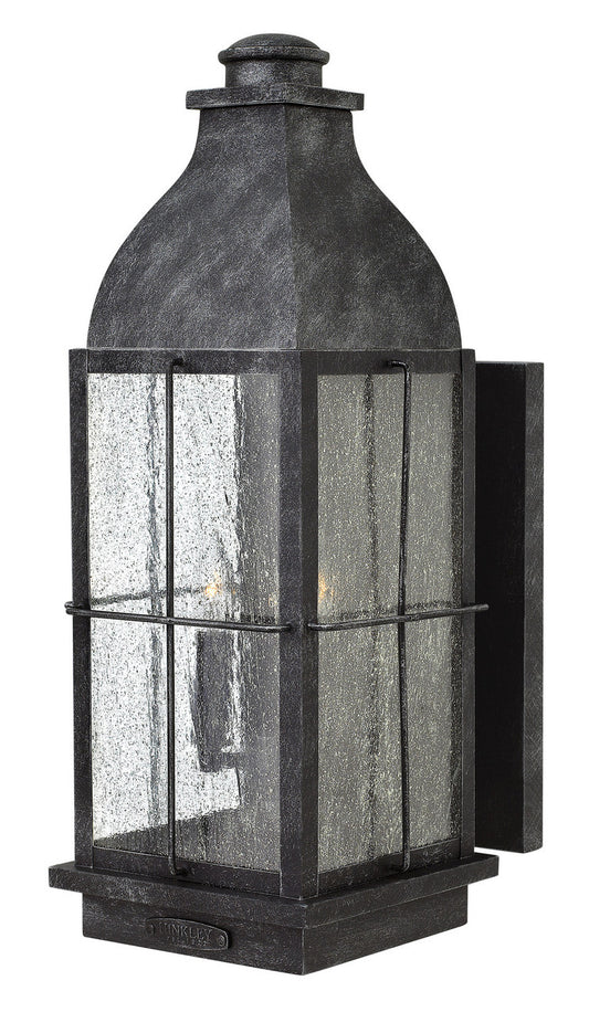 Hinkley Bingham Outdoor Wall Lantern Graystone