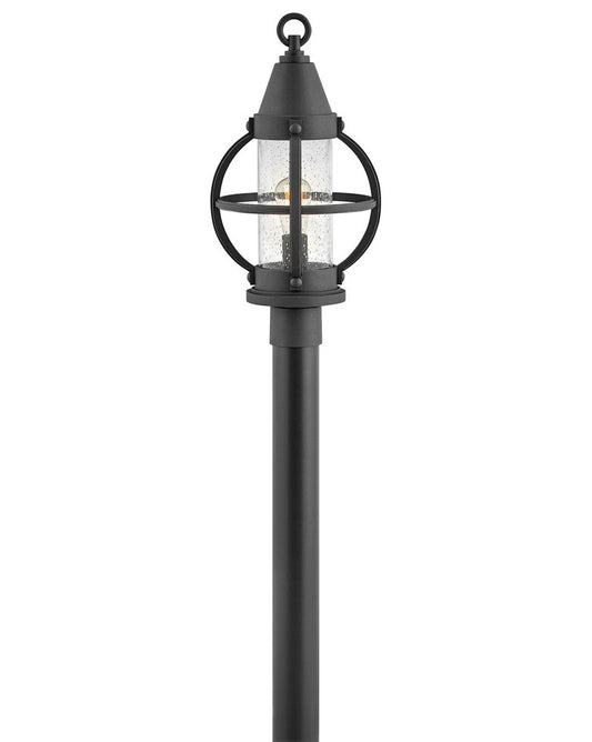 Hinkley Chatham Post Mount Light Black, Museum Black