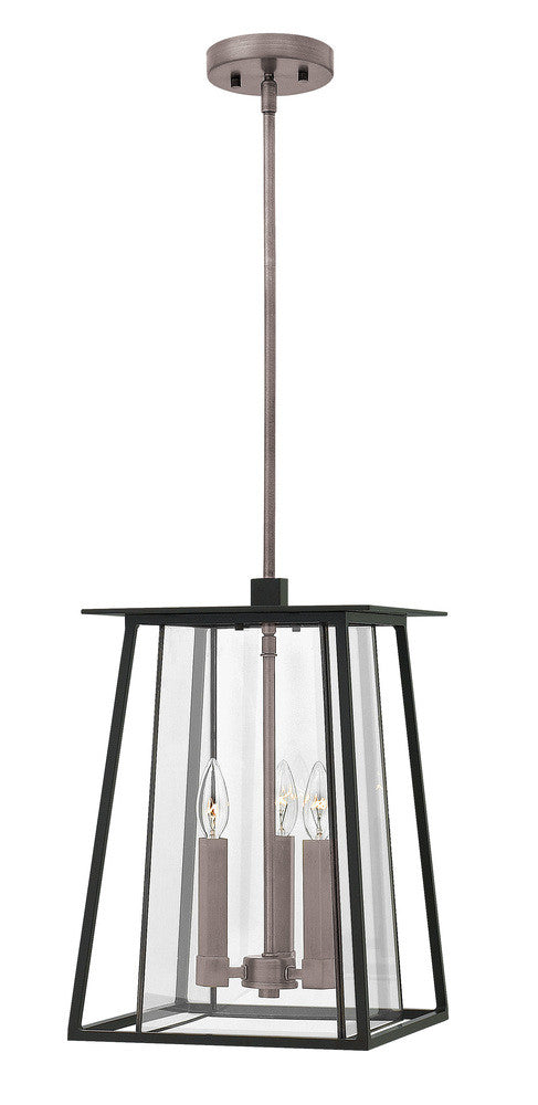 Hinkley Walker Outdoor Hanging Lantern Black