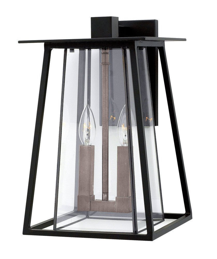 Hinkley Walker Outdoor Wall Lantern Black
