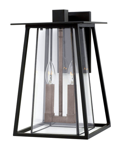 Hinkley Walker Outdoor Wall Lantern Black