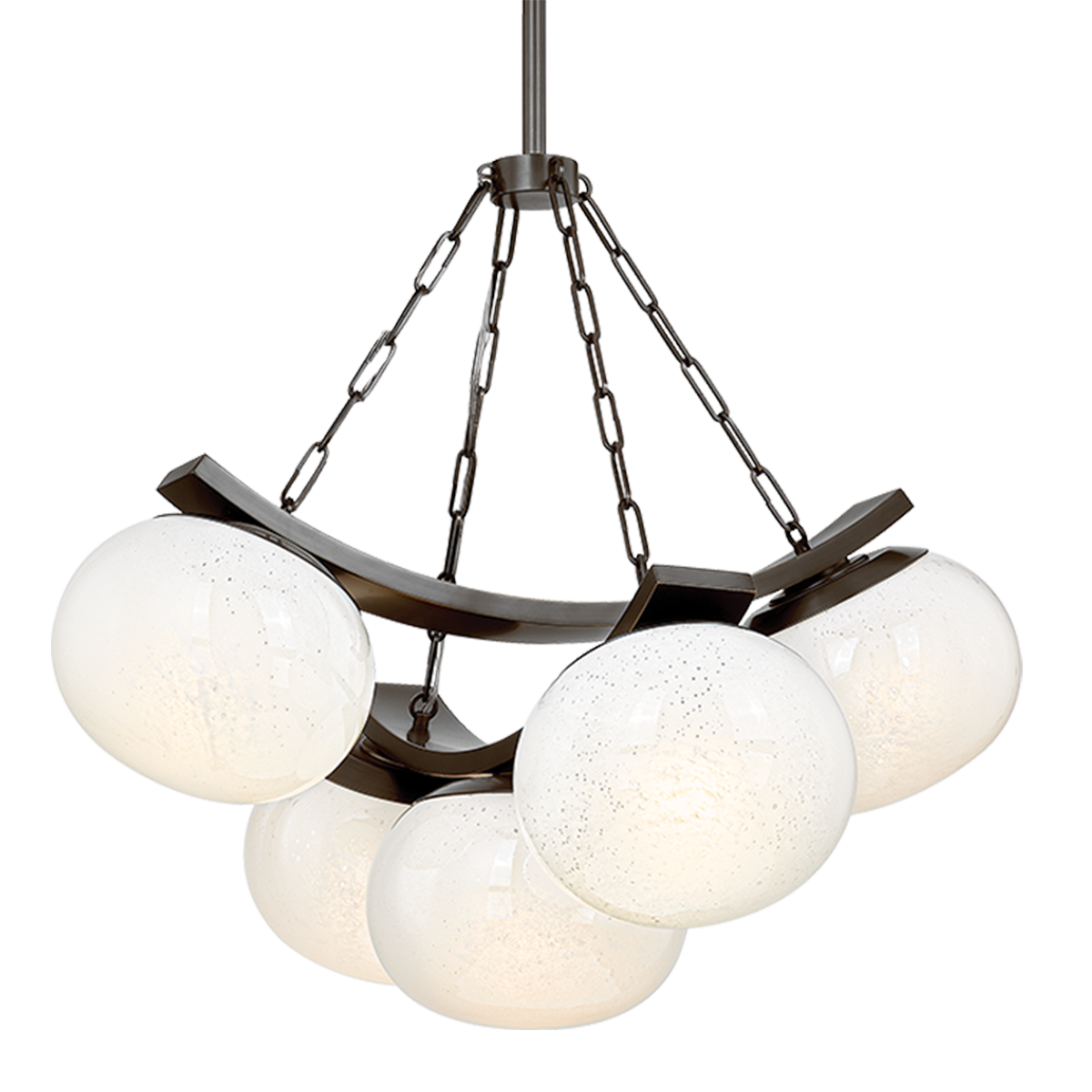 Hudson Valley Duxbury 5-Light Chandelier Distressed Bronze