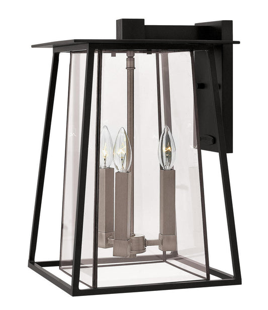 Hinkley Walker Outdoor Wall Mount Lantern Black