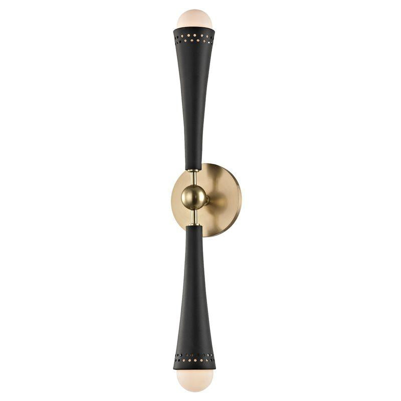 Hudson Valley Tupelo Wall Sconce Aged Bronze