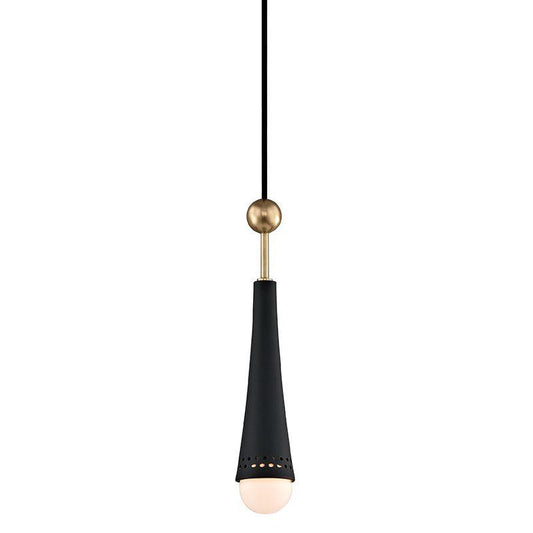 Hudson Valley Tupelo Pendant Aged Bronze