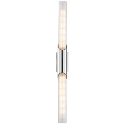 Hudson Valley Pylon Wall Sconce Polished Chrome