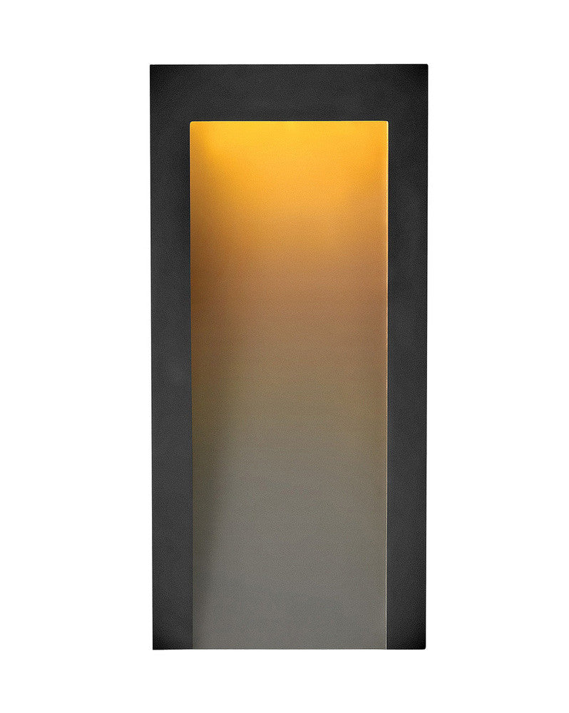 Hinkley Taper Outdoor Wall Mount Lantern Black